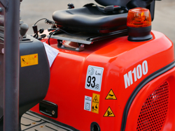 mini gravemaskine 1 ton m100