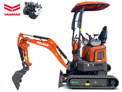 mini gravemaskine 1 ton m120