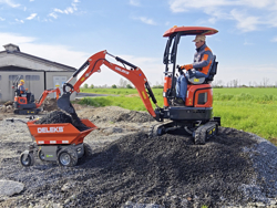 mini gravemaskine 1 ton m120