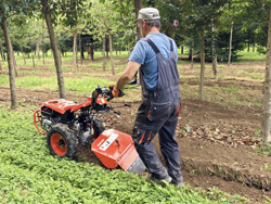 vendbar tohjulet traktor 420cc loncin benzinmotor