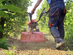 vendbar tohjulet traktor 420cc loncin benzinmotor