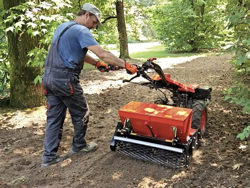 vendbar tohjulet traktor 420cc loncin benzinmotor