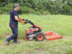 vendbar tohjulet traktor 420cc loncin benzinmotor