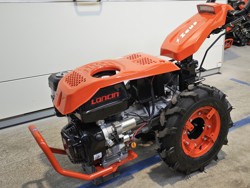 vendbar tohjulet traktor 420cc loncin benzinmotor