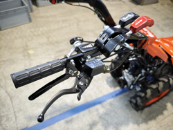 vendbar tohjulet traktor 420cc loncin benzinmotor