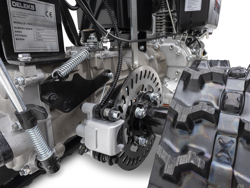 vendbar tohjulet traktor 420cc kama motor zeus ltr