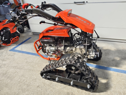 vendbar tohjulet traktor 420cc loncin benzinmotor zeus ltr