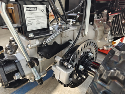 vendbar tohjulet traktor 420cc loncin benzinmotor zeus ltr