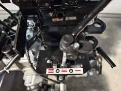 vendbar tohjulet traktor 420cc loncin benzinmotor zeus ltr