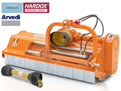 slagleklipper med hydraulisk sideforskyvning leopard 160 sph