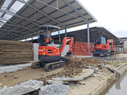 mini gravemaskine 1.8 ton s180