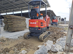 mini gravemaskine 1.8 ton s180