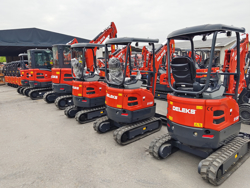 mini gravemaskine 1.8 ton s180