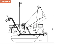 professionel flishugger bio kompostkværn dk 1000t