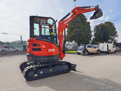 mini gravemaskine 2.8 ton s280ck