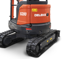 mini gravemaskine 2.7 ton s280 kubota