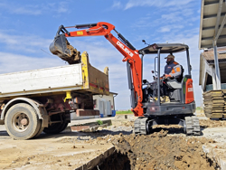mini gravemaskine 2.7 ton s280 kubota