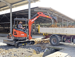 mini gravemaskine 2.7 ton s280 kubota