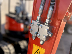 mini gravemaskine 2.7 ton s280 kubota