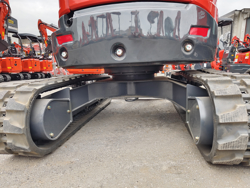 mini gravemaskine 2.7 ton s280 kubota