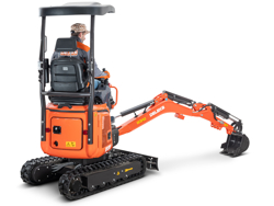 mini gravemaskine 1 ton m130