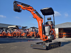 mini gravemaskine 1 ton m130