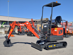 mini gravemaskine 1 ton s120
