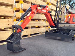 mini gravemaskine 1 ton s120 s30
