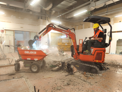 mini gravemaskine 1.1ton e110