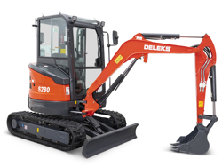 mini gravemaskine 2.8 ton s280ck