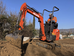 mini gravemaskine 1 ton m100