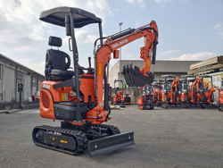 mini gravemaskine 1 ton m100