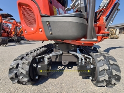 mini gravemaskine 1 ton m100se