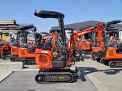 mini gravemaskine 1 ton m100se