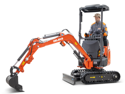 mini gravemaskine 1 ton m100se