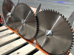 hydraulisk grensav med 3 klinger hrdisc3