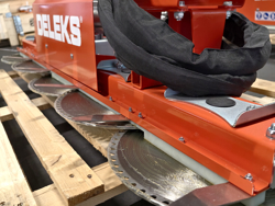 hydraulisk grensav med 5 klinger hrdisc5