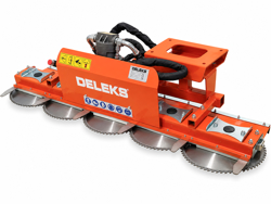 hydraulisk grensav med 5 klinger cutter5