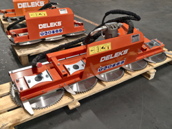 hydraulisk grensav med 5 klinger cutter5