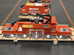 hydraulisk grensav med 5 klinger cutter5