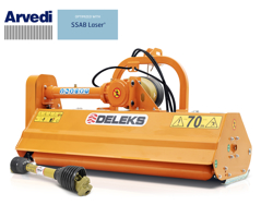 slagleklipper 140cm med justerbar sideforskyvning flerbrugs med hammerslagle lince sp140h