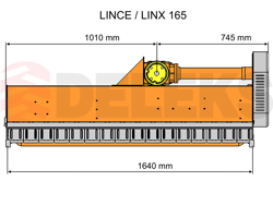 slagleklipperen med justerbar sideforskyvning flerbrugs slagleklipper med hammerslagler lince sp165h