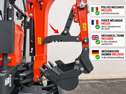 mini gravemaskine z110se