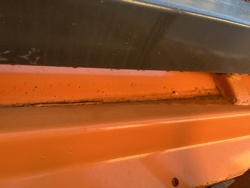 frontal sne blad med 3 punkt fæste til traktor ln 175 c RENOVERET 22