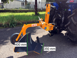 single plough for tractors as iseki kubota dp 18