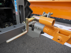 single furrow plough with gauge wheel for tractors like yanmar iseki dp 20