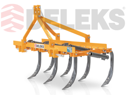 cultivator for tractor width 140cm 7 tynes for soil preparation and weeds disrupting mod de 140 7