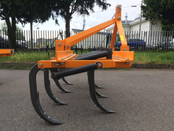 cultivator for tractor width 140cm 7 tynes for soil preparation and weeds disrupting mod de 140 7