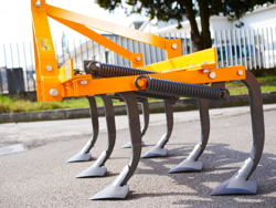 cultivator with duck foot tynes working width 165cm cultivator for agricultural tractore mod de 165 7 v