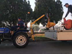 hydraulic crane for small tractors el 200